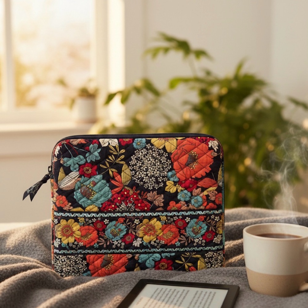 Vera Bradley Floral Laptop Case Bag